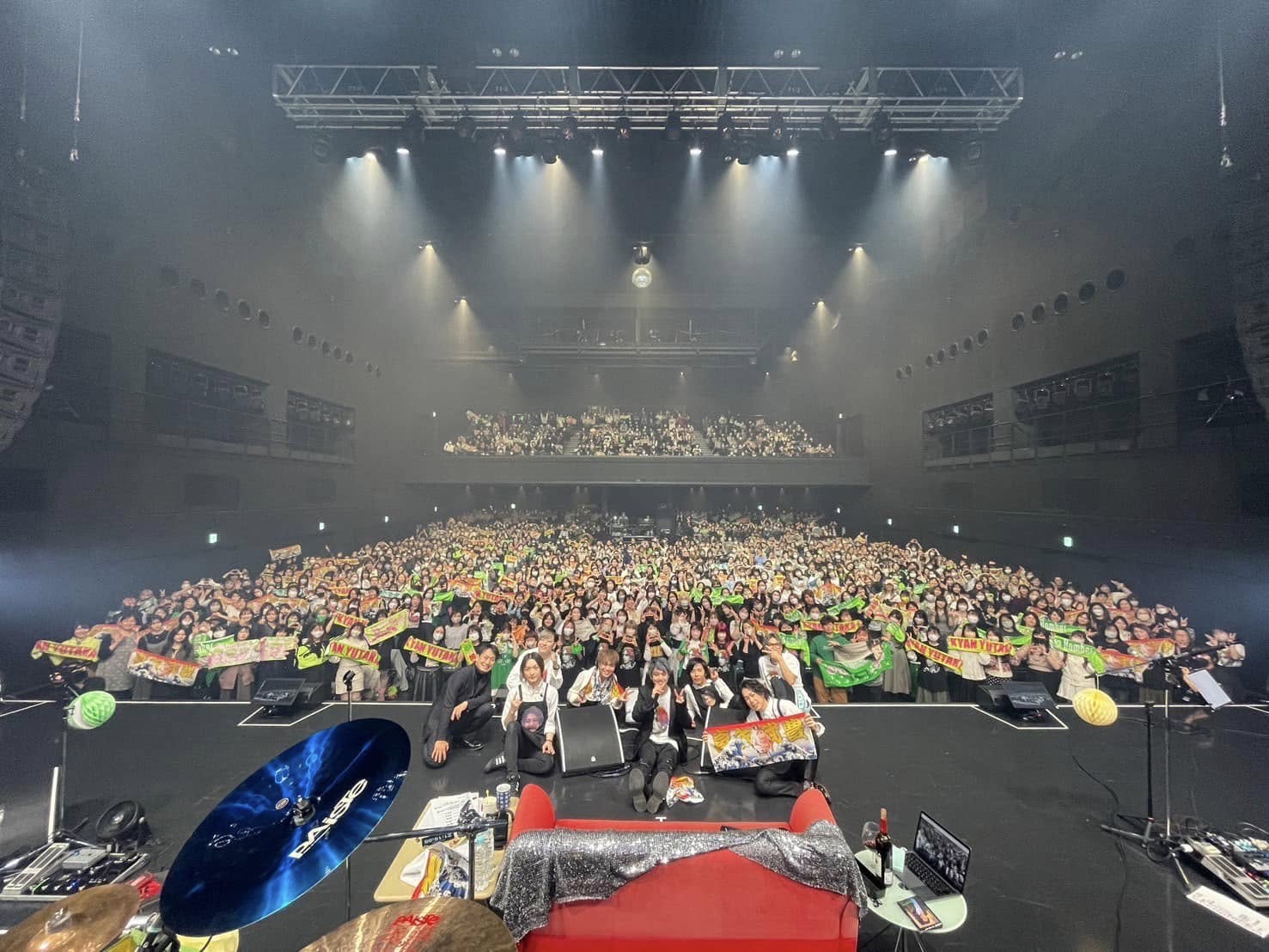 東京都 大田区 でのゴールデンボンバー の喜矢武豊 さんのLIVEに巳碧 (ミタマ)を派遣 しました。